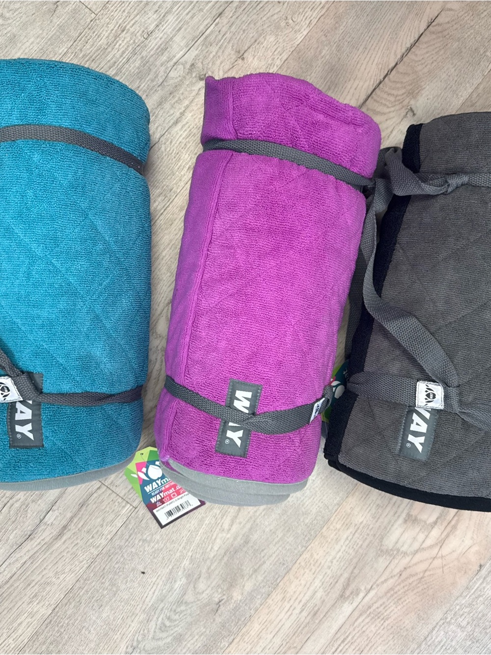 WAYF Plush Travel Blanket - Vibrant Purple